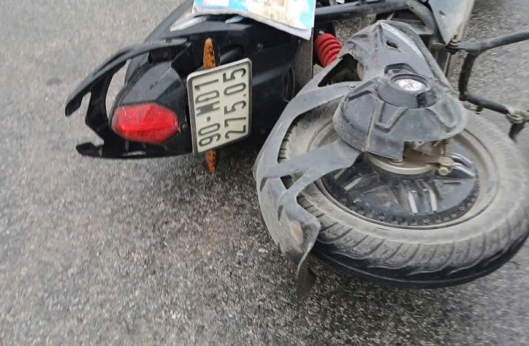 [VIDEO] Hiện trường vụ TNGT tại khu vực Cống Dầm – Đọi Sơn