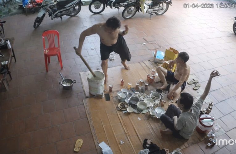 [VIDEO] Cam vụ việc dùng điếu cày tương tác tại Thái Bình